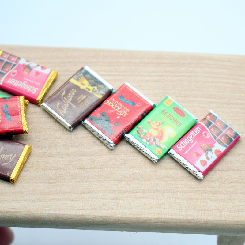 1/12 minyatür Dollhouse Mini ç - Chocolate Snack incelemesi ve fiyatı