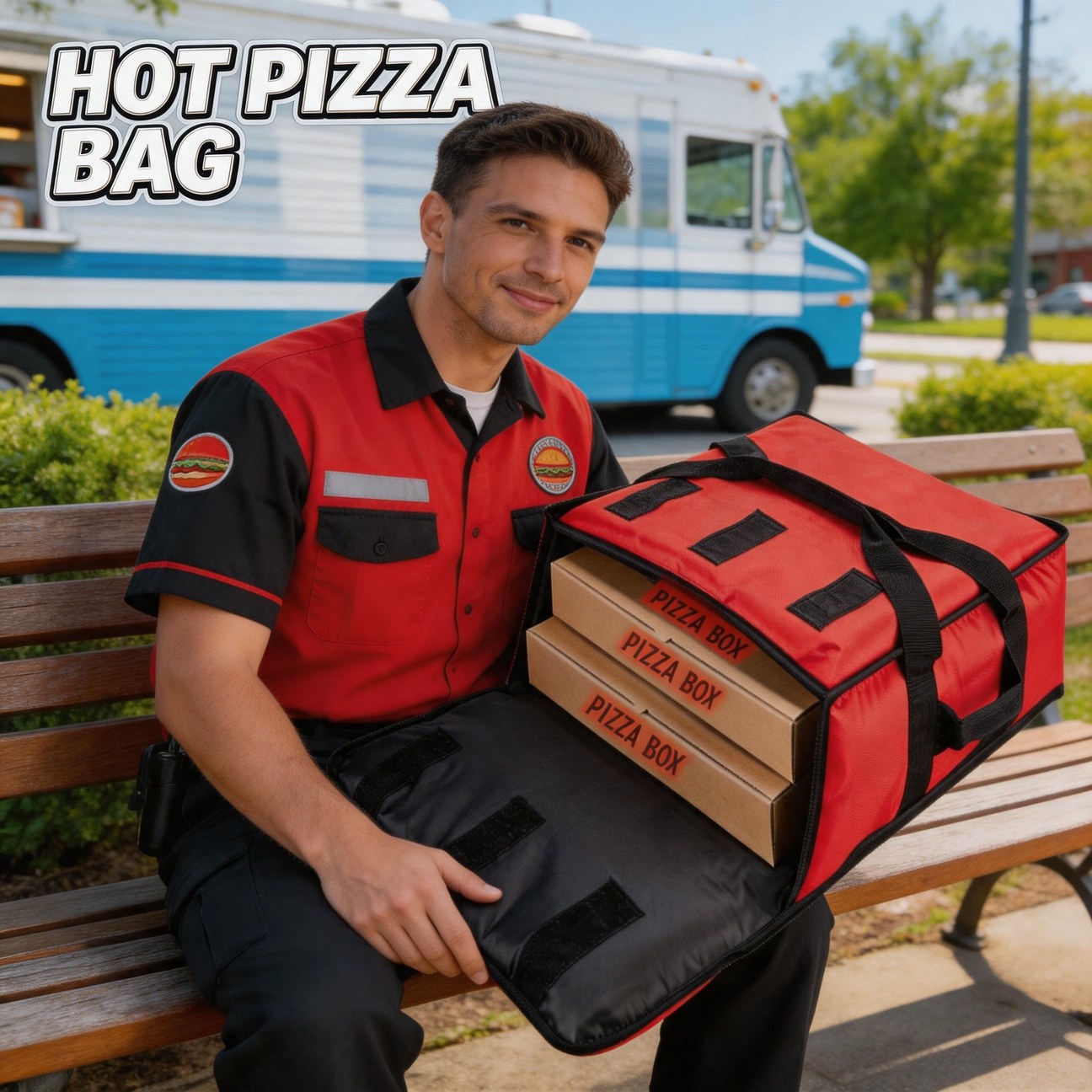 Pizza Teslimat Çantası, Geniş  - Food Snacks Delivery incelemesi ve fiyatı